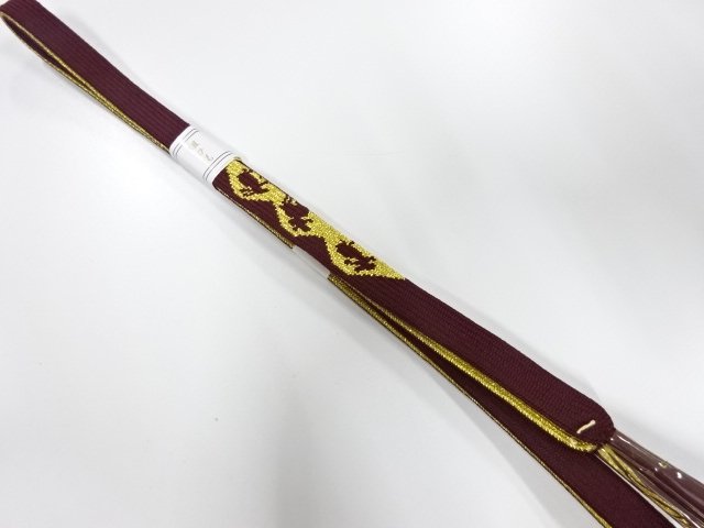 JAPANESE KORAI HAND-TIED OBIJIME CORD / UNUSED
